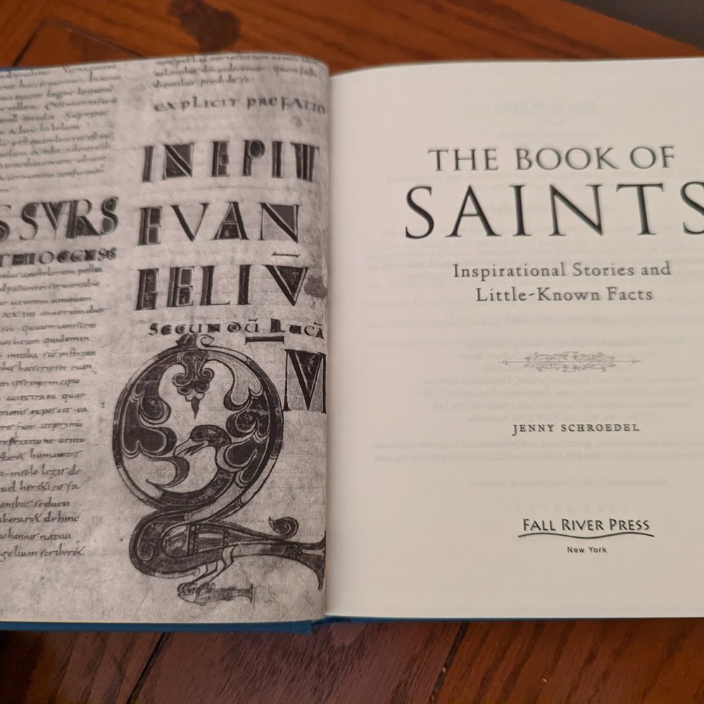 The Book of Saints Inspirational Stories & Little-Known Facts Jenny Schroedel